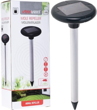 Odpuzovač krtků a myší solární plašič PROGARDEN 44 cm