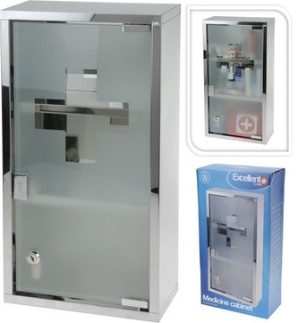 EXCELLENT Lékárnička na zeď 25x12x48 cm KO-C80820140