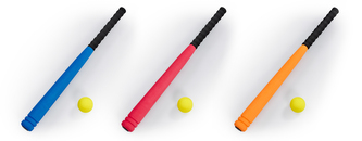 Baseballový set mix druhů