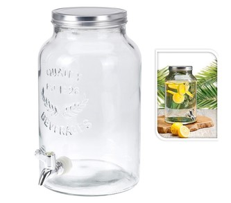 Zásobník na nápoje dávkovací sklo 5,5 l