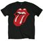 Pánské tričko The Rolling Stones: Classic Tongue (XL) černé