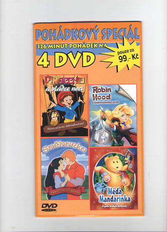 Pohádkový speciál - 4 DVD
