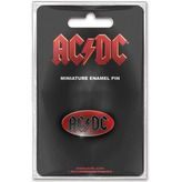 Odznáček AC/DC: Logo (2,5 x 1,1 cm)