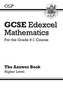 GCSE Maths Edexcel Answers for Workbook: Higher - for the Grade 9-1 Course