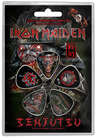 Kytarová trsátka Iron Maiden: Senjutsu set 5 kusů