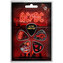 Kytarová trsátka AC/DC: PWR-UP set 5 kusů (15 x 11 cm)