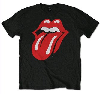 Pánské tričko The Rolling Stones: Classic Tongue (2XL) černé