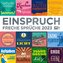 Einspruch Kalender 2023 - 30x30