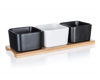 BANQUET Sada misek BRILLANTE Bamboo 28,2 x 9,8 x 7 cm, 3 + 1 ks