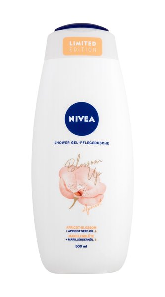 Nivea Blossom Up Sprchový gel Apricot 500 ml pro ženy