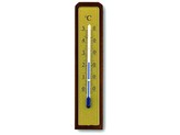 teploměr pokojový 13cm dřev.+ kov.12.1009
