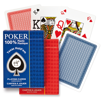 Poker - 100% Plastic Jumbo Index Speciál