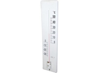 teploměr venkovní K41 41cm kov. BÍ