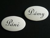 Značení bytové DÁMY+PÁNI sada