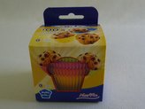 Košíček d50x30mm 100ks barevný papír Muffin