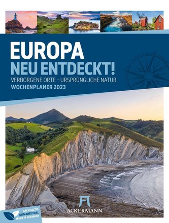 Europa neu entdeckt - Wochenplaner Kalender 2023