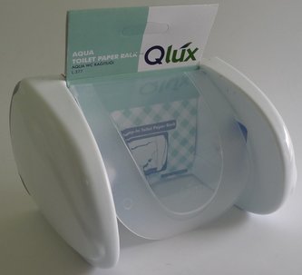 Držák toaletního papíru s krytem/klapkou plast