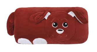 Tvarovaný polštářek pejsek terra - pejsek terra - cca 30x50cm