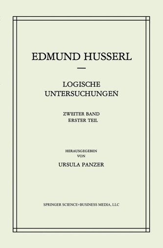 Logische Untersuchungen