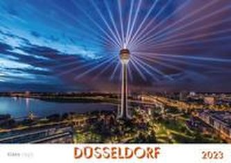 Düsseldorf 2023 Bildkalender A4 quer, spiralgebunden