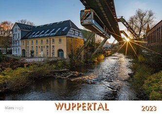 Wuppertal 2023 Bildkalender A4 Spiralbindung