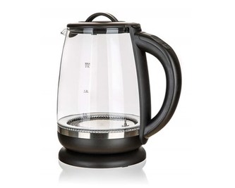 ACTIVER Konvice skleněná 2 l LOGEN s LED podsvícením, 1850-2200W, otočná o 360st.