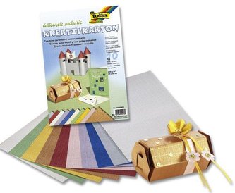 Folia Metalizované papíry 23 x 33 cm - s mřížkou 230g