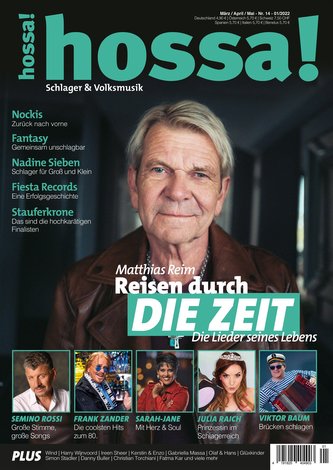 hossa! - Das Magazin für Volksmusik und Schlager! Ausgabe #14
