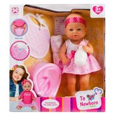 Panenka Bobas 37 cm s příslušenstvím MEGA CREATIVE 443674