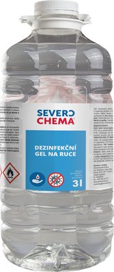 Dezinfekční gel na ruce - 3 l /cena bez slev/