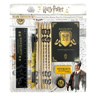 Harry Potter Psací potřeby deluxe Bradavický štít