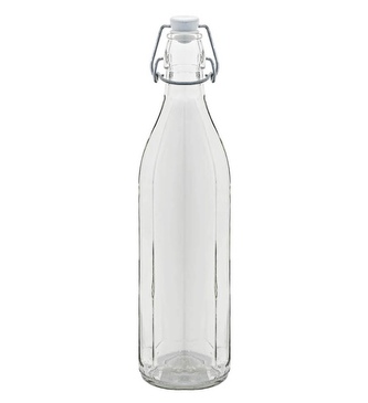 Láhev sklo patentní uzávěr 500ml osmihran  COSTOLATA