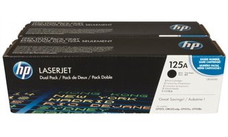 HP černý toner CB540AD pro CP1515 2-pack originál