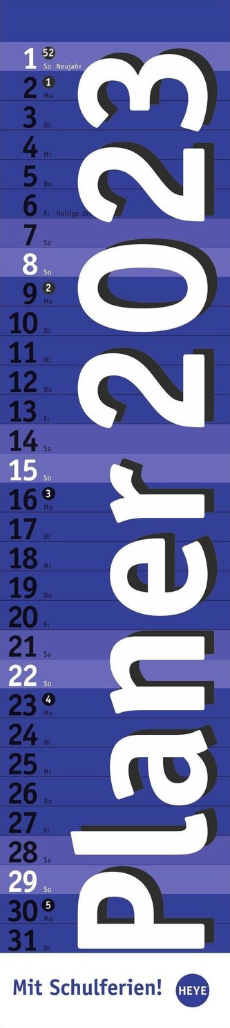 Langplaner, blau 2023