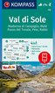 KOMPASS Wanderkarte 119 Val di Sole, Madonna di Campiglio, Malè, Passo del Tonale, Peio, Rabbi 1:35000