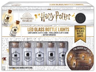 Harry Potter - LED světelný řetěz z lahviček s lektvarem