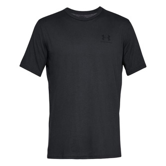 Tričko Under Armour Sportstyle Left Chest Ss, Pánská Trička s Krátkým Rukávem | 1326799-001-L