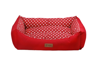 HPF Pelech TARTE L červený/červený puntík