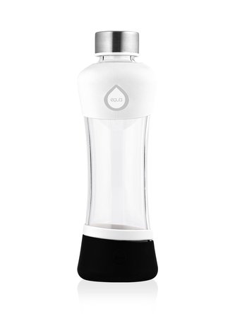 EQUA Active White 550 ml skleněná ekologická lahev na pití