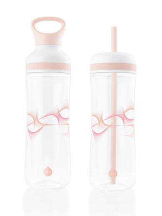 EQUA Flow Beat 2v1 800 ml ekologická plastová lahev na pití bez BPA na sport