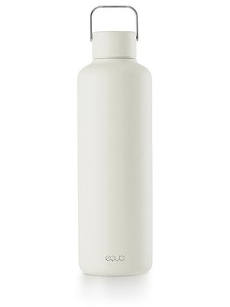 EQUA Timeless Off White 600 ml a 1000 ml lahev z nerezové oceli Objem: 1000 ml