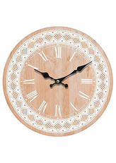 Hodiny nástěnné MDF, 34cm