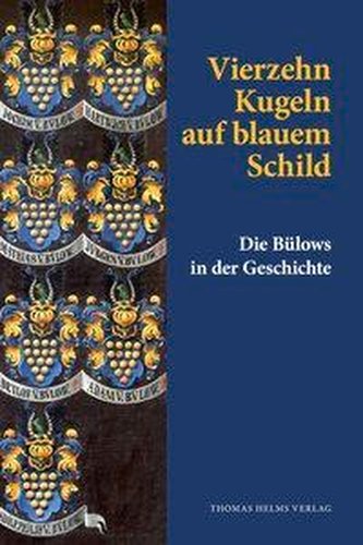 Vierzehn Kugeln auf blauem Schild