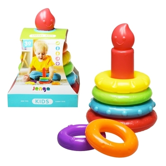 Skladacia farebná pyramída