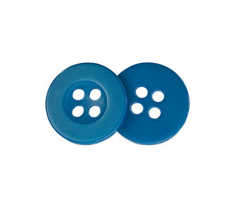 Knoflík - modrý - prům. 15 mm
