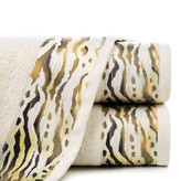 Bavlněný froté ručník s bordurou CECIL 50x90 cm, béžová, 500 gr Eva Minge