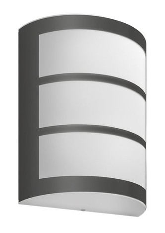 LED Venkovní nástěnné svítidlo Philips PYTHON 8719514417618 1x6W 500lm 4000K IP44 antracitové