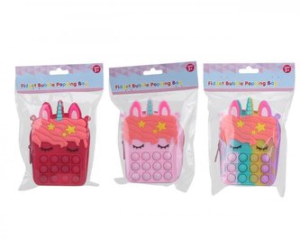 POP IT kabelka - Jednorožec (mix 3 barev)