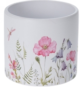 Keramický květináč Flowers Papaver 12 cm