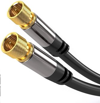 PREMIUMCORD kabel, satelitní anténní F male - F male (135 dB) 4x stíněný 5m PREMIUMCORD kabel, satelitní anténní F male - F male (135 dB) 4x stíněný 5m